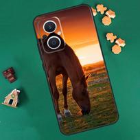 Horse Animal Case For OPPO Reno 10 Pro 4Z 5Z 8T 4 5 6 7 8 Lite OPPO Find X6 Pro X3 X2 Neo X5 Lite Cover OPPO Reno8 Lite black
