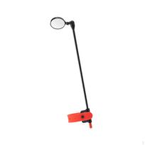 Bike Helmet Mirror Bicycle Aluminum Alloy Rod Rear View Black Red white