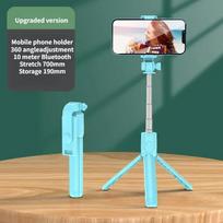 Belaidis „selfie Stick“ trikojo stovas su lengvu „Bluetooth“ nuotoliniu ištraukiamu trikoju „iPhone“ mobiliajam telefonui „Tiktok“ tiesioginė transliacija