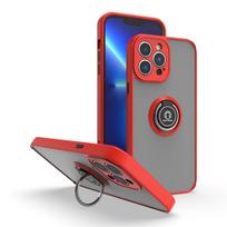 Armor Case for IPhone 15 Pro Max 14 Plus 13 12 Mini 11 X XS Max XR SE 7 8 Plus Cover Ring Stand Holder Business Full Protection For iPhone 12 ProMax gray