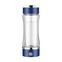 420ML Hydrogen Water Cup Portable Hydrogen Water Bottle Generator Improve Water Quality Quick Electrolysis Ionizer Machine for Office Travel sidabras