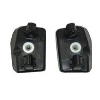Car Front Bumper Fender Mount Holder Center Bracket Cover L&R Compatible for 2020-2021 1493773-00-B 1493772-00-B black