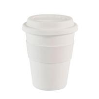 Kūrybinga silikoninė dovana minimalistinis PP plastiko puodelis vandens puodelis kelioninis nešiojamas burnos skalavimo puodelis juoda