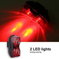 2Led Bright dviračio dviračio saugaus galinio uodegos mirksintis galinis šviesos įspėjamoji lemputė red
