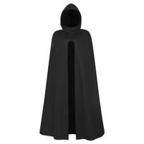 Halloween Role-Playing Costumes Mediaeval Cloak Pirate Death Cosplay Open-Front Cloak Cape L juoda