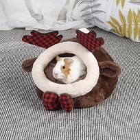Pet House Cage Guinea Pig Ferrets Hamsters Hedgehogs Rabbits Rats Super Warm Hamster Cage Accessories Small Animal Supplies S black