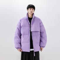 Winter New Stand-up Collar Down Jacket Hong Kong Style Fashion Versatile M