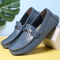 Natūralios odos vyriški batai slip-on madingi kasdieniai prabangus prekės ženklas formalūs vyriški loaferiai itališko stiliaus vyriški laivininkų batai vyriški mokasinai 12 brown