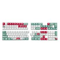 Korean Keycaps Set for 61/64/68/75/87/98/104/108 Mechanical Keyboards XDA/OEM Profile Coral Sea Design Keycaps A