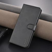 Atlenkiamas telefono dėklas Xiaomi Redmi Note 13 12 11 K60 K50 K40 Pro Plus Ultra 4G 5G su kortelių skyriumi, pinigine, smūgiams atspariu odiniu dangteliu For Note 13 5G juoda