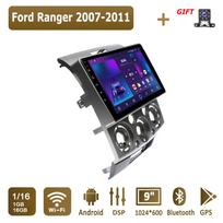 Android Carplay Car Radio For Ford Ranger 2007-2011 Multimedia Player Head Unit Stereo GPS Navigation BT WIFI 2+32GB 1+16GB brown