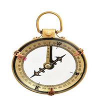 Ship captain compass steampunk accessory unique gift for men beautiful handmade gift beige