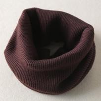 Žieminis šiltas moteriškas kašmyro šalikas, unisex, elastingas, megztas iš vilnos, moteriškas, pastorintas, neperpučiamas, skirtas dviračiams, vairavimui, netikras apykaklės šalikas ruda