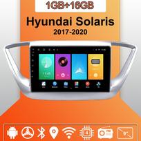 Android Carplay Car Radio For Hyundai Solaris 2017-2020 Multimedia Player Head Unit Stereo GPS Navigation BT WIFI 2+32GB 1+16GB sidabras