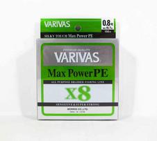 Varivas P.E Line Max Power X8 Lime Green 150m P.E 0.8 Max 16.7lb (0305) laimo žalia spalva