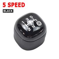 Car Gear Shift Knob Lever Change Gearbox Shifter Plastic For Fiat Panda 2012 Manual Transmission Handle 5 Speed Car accessories black