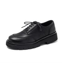 Retro vyriški batai Loafer Maži odiniai batai Britų tendencija laisvalaikio batai verslo suknelė Geriausias vyras vestuviniai batai 25815-T 38 juoda