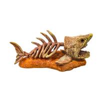 Dirbtinio žuvies kaulo urvo slėptuvės Žuvų akvariumo dekoracijos Terariumui Krevečių slėptuvės Žuvies kaulo ornamentas smėlis