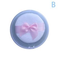 Soft Bow Loose Powder Puff Cosmetic Blender Beauty Sponge Soft Powder Puffs Face Foundation Blender Makeup Beauty Tools white