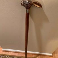 Bunny Handmade Steampunk Victorian Men Women Handle Walking Cane Cane  Wands brown