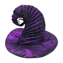 Elegant Witch Hat for Magical Celebrations and Events violetinė