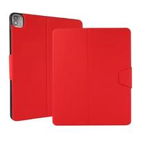 Magnetic Flip Cover For iPad Pro 12.9 11 Case 2021 2020 Folding Smart Cover For iPad Pro 12 9 2021 2020 Case With Pencil Holder For iPad Pro 11 2020 raudona