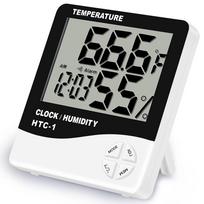 LCD Digital Thermometer Eyelash Extension Temperature Humidity Timer Hygrometer Weather Station Clock Lash Grafting Beauty Salon balta