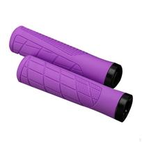2 dalių dviračio vairo rankenos, patogios neslystančios rankenos violetinė