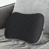 Inflatable Camping Pillow Backpacking Gift Travel Neck for Living Room tamsiai pilka spalva