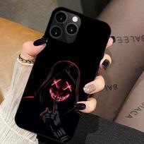 Applicable To IPhone16 Mobile Phone Case, New Trendy Man Bad Boy Mobile Phone Case 15plus black
