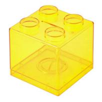 Keep Tidy Stackable Useful Visible Bright Color Piggy Bank Money Storage Case Money Bank