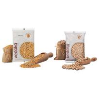 Vedaka Premium Kabuli Chana/Chhole, 1 kg |Protein Source & Amazon Brand - Vedaka Mixed Dal, 1kg |Protein source white