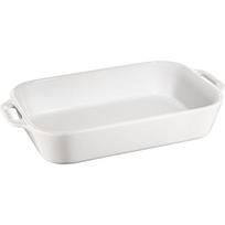 STAUB Plat de Cuisson 34x24cm Céramique, Blanc ZWILLING 40511-151-0 balta