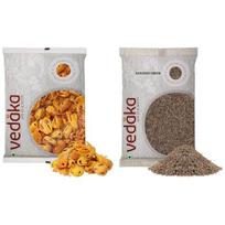 Vedaka Javitri (Mace) Spice, 100g & Amazon Brand - Vedaka Caraway Seeds, 100 g