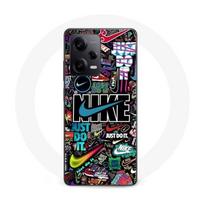 Coque Maniacase pour Xiaomi Redmi Note 12 Pro 5G nike air coloré style just do it pikachu goku