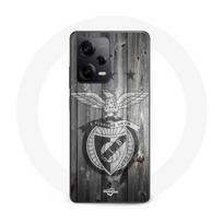 Coque Maniacase pour Xiaomi Redmi Note 12 Pro 5G slb benfica fond gris pilka
