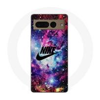 Coque Maniacase pour Google Pixel 7 Pro nike logo noir stylé Rose Vif Violet Bleu