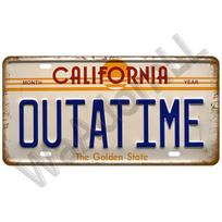 Vintage France Plate USA City State Metal Sign Home Wall Decor Tin Sign Plaque Landmark Garage Cafe For Bar Pub Plate Craft Art 15x30cm