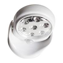 LED lempa - 360° judesio detektorius - Belaidė - Sodui - Balta balta