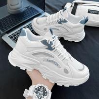 Nauji madingi vyriški batai Universalūs lauko neslystantys batai Kasdieniai balti lengvi sportbačiai Madinga patogi vyriška avalynė Zapatos 44 gray