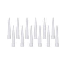 50vnt MASTIKOS / SILIKONINĖS SANTRAUKOS ATSARGINIAI ANTGALIAI 50pcs white