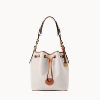 European and American New Retro Pebble Lychee Grain Pattern Simple and Versatile One-shoulder Portable Bucket Women's Bag