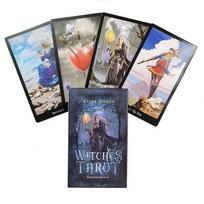12*7 standartinės angliškos Waite Smith Taro kortų kaladės: Gėlių šešėlių raganos opozicijos veidrodis Witch