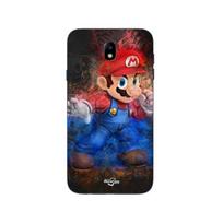 Case - MANIACASE - Samsung Galaxy J7 2018 - Super Mario Bros - Black - Daily Protection juoda