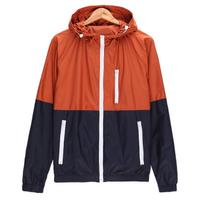 Windbreaker Autumn Men's Hooded Casual Jackets Male Jacket Coat for Men Thin Outwear XXXL pilka