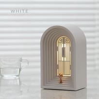 Nordic Creative Bluetooth Speaker LED Desk Lamp Bedhead Nightlight Living Room USB Charging Atmosphere Light without bluetooth balta