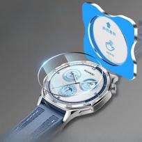 Ekrano apsauga Grūdintas stiklas Huawei Watch GT 5 5Pro Padėties nustatymas Skaidrus HD Vandeniui atsparus Apsauginis Apsauga nuo įbrėžimų Dūžtantis Plėvelė Grūdinto stiklo dangtelis Huawei Watch GT 5