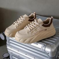 Fashion Women Platform Sports Shoes Height Thick Sole Chunky Sneakers for Girls Outdoor Train Shoes Ladies Lace Up Running Shoes Zapatos 35 ruda