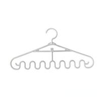 5/10PCS Waves Multi-port Support Hangers Clothes Drying Rack Multifunction Dipping Clothes Rack Tie Hanger Belt Storage Hanger 5PCS balta