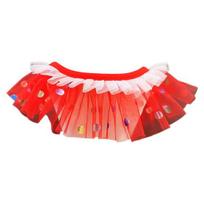 Pet Neckerchief Adorable Decorative Cute Princess-style Girl Dog Lace Necklace red